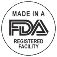 FDA Registered Facility badge